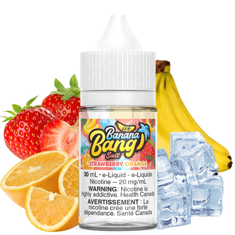 Strawberry Orange Ice Salt by Banana Bang E-Liquid