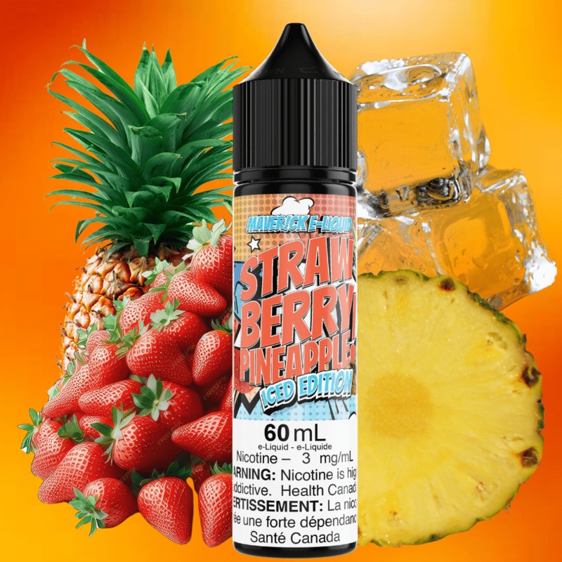 Strawberry Pineapple Iced by Maverick E-Liquid