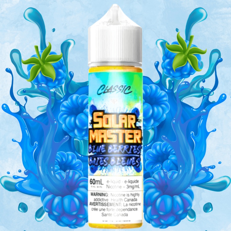 Blue Berries by Solar Master E-Liquid