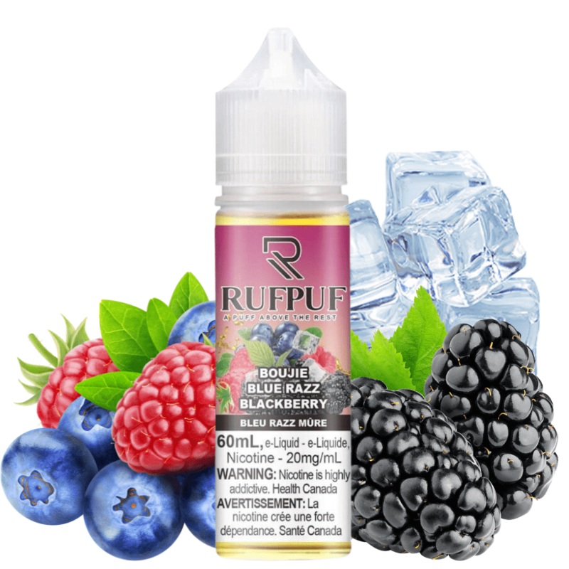 Boujie Blue Razz Blackberry Salt by Rufpuf E-Liquid-60ml