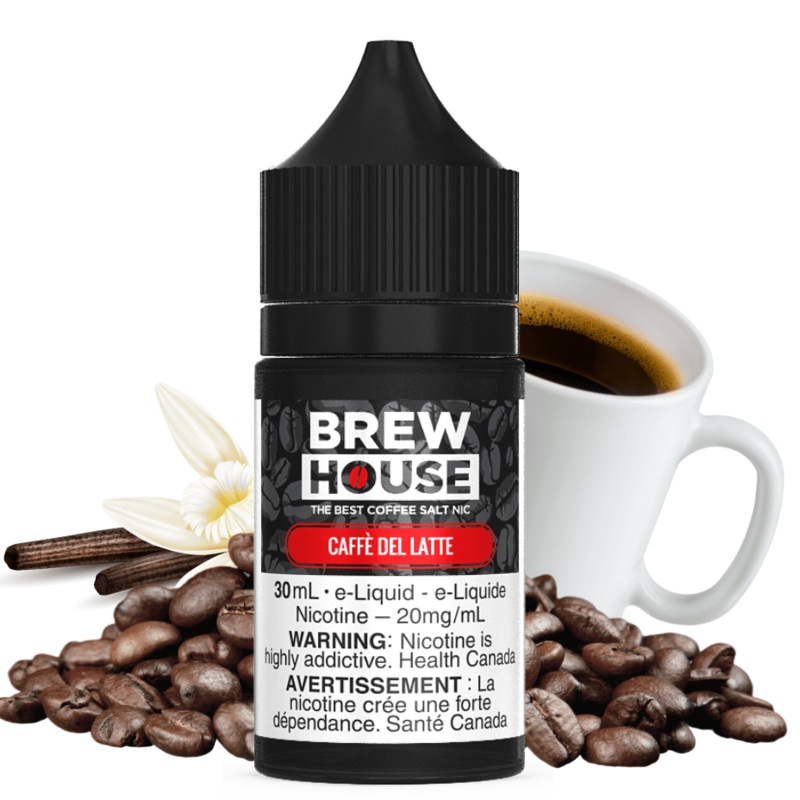 Caffe Del Latte Salt by Brew House E-Liquid