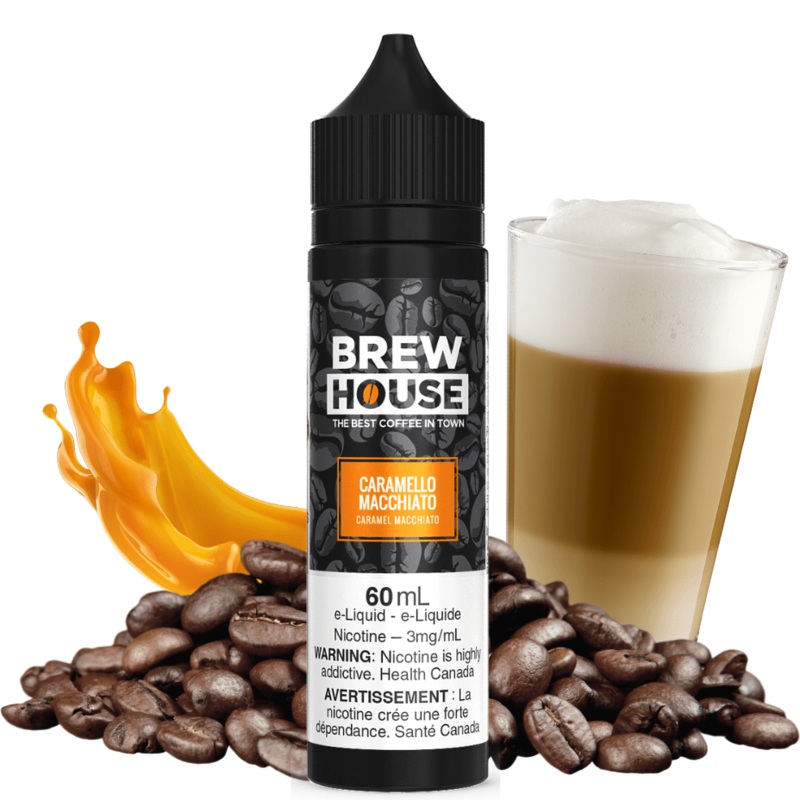 Caramello Macchiato by Brew House E-Liquid