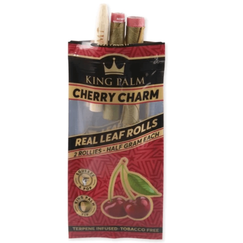 King Palm 2 Slim Rolls-Cherry Charm