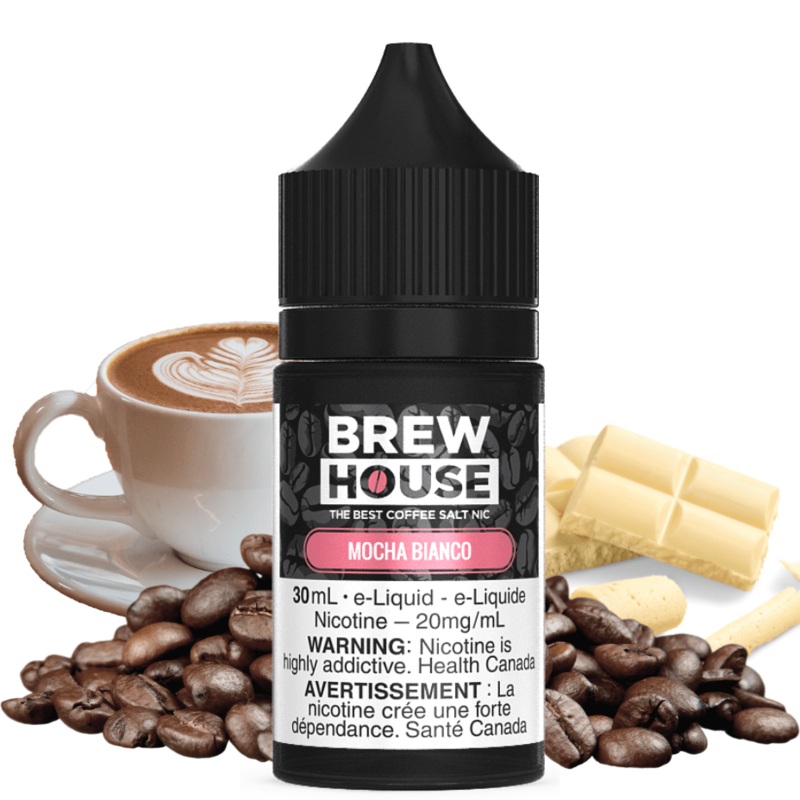 Mocha Bianco Salt by Brew House E-Liquid