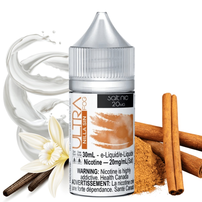 Nilla Sin Salt by Ultra E-Liquid