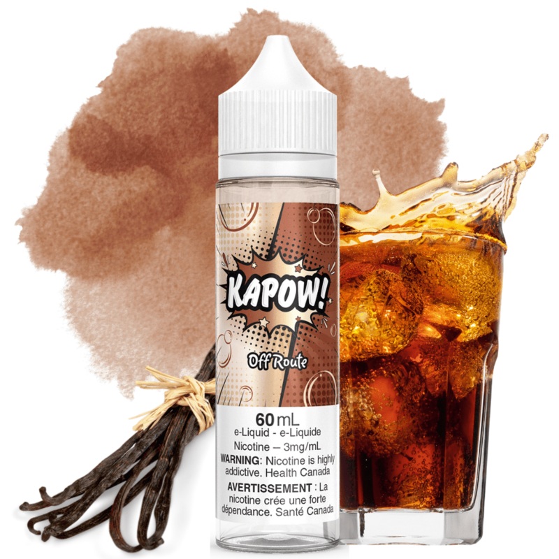 Off Route by Kapow E-Liquid|60ml|0mg|3mg|6mg
