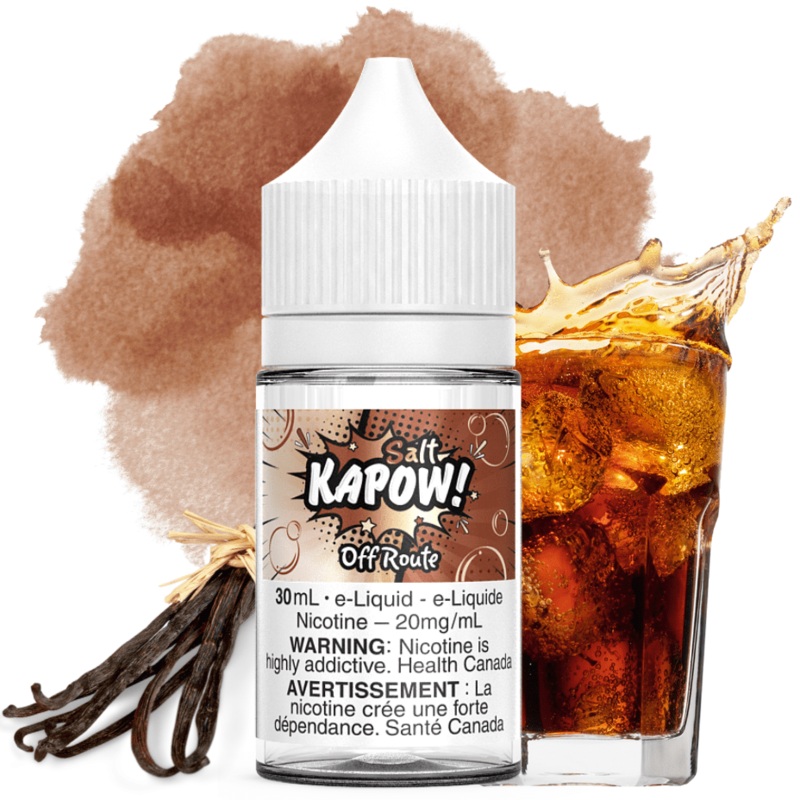 Off Route Salt by Kapow E-Liquid