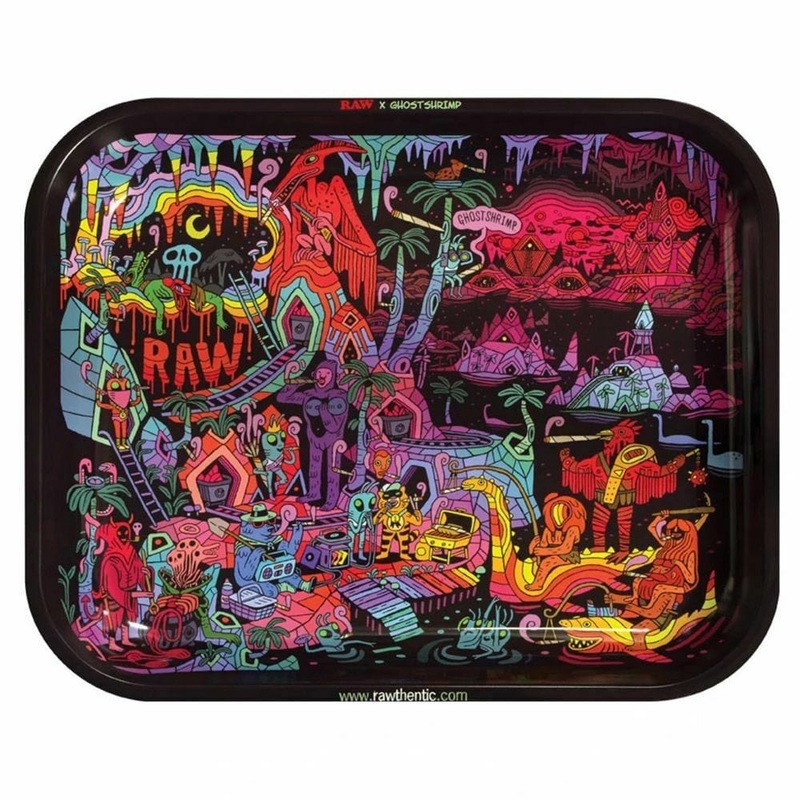 RAW x Ghostshrimp Rolling Tray – Large