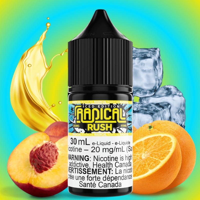 Rush Ice Salt Nic By Radical E-Liquid
