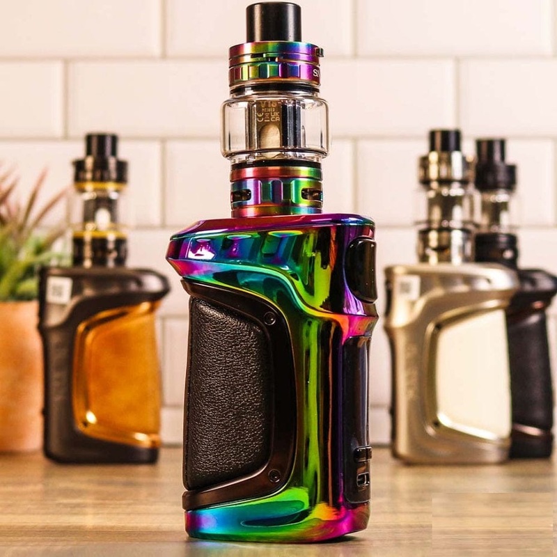 SMOK Mag 18 Box Mod Kit-230W|230w|Beige White|Chrome