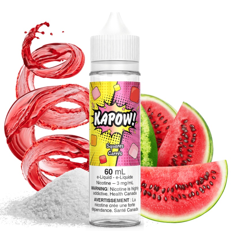 Squares by Kapow E-Liquid|60ml|3mg|6mg
