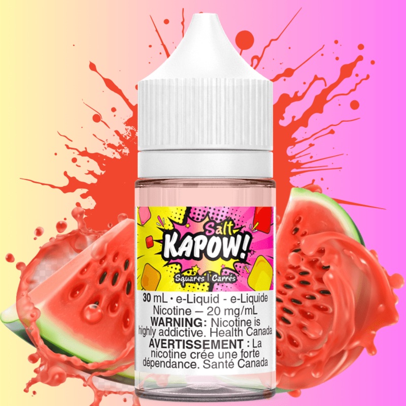 Squares Salt by Kapow E-Liquid