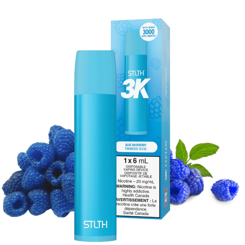 STLTH 3K Disposable Vape-Blue Raspberry