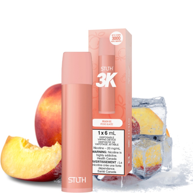 STLTH 3K Disposable Vape-Peach Ice