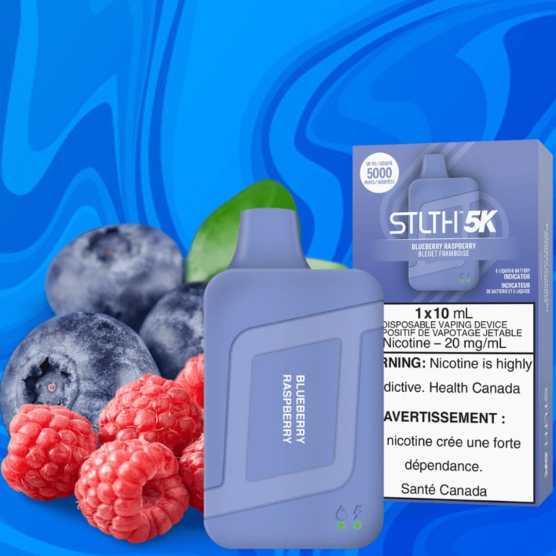 STLTH 5K Disposable Vape-Blueberry Raspberry
