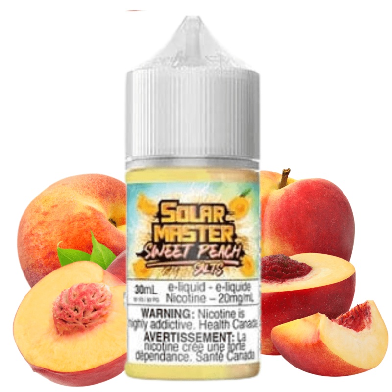 Sweet Peach Salt by Solar Master E-Liquid