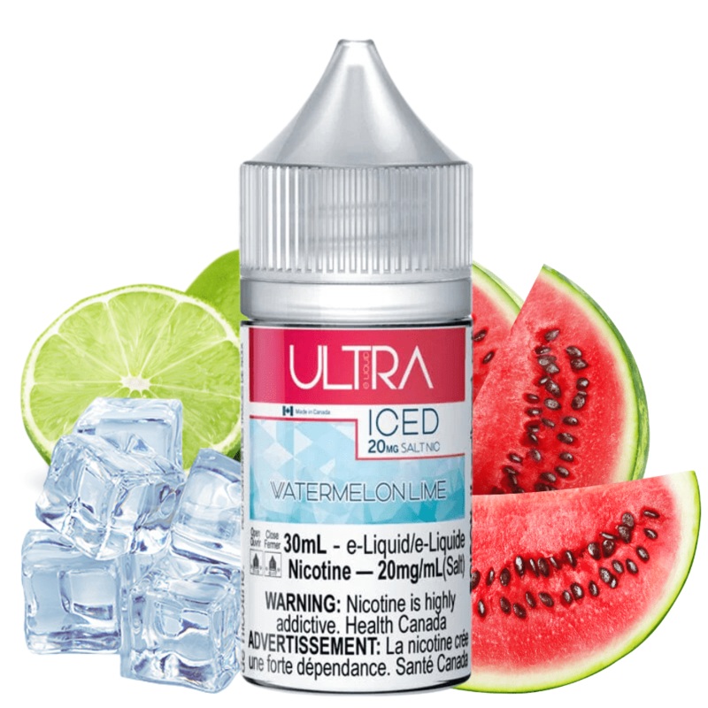 Watermelon Lime Ice Salt by Ultra E-Liquid