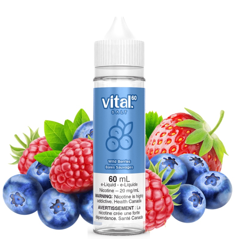 Wild Berry by Vital 60 Salt|60ml|12mg|20mg