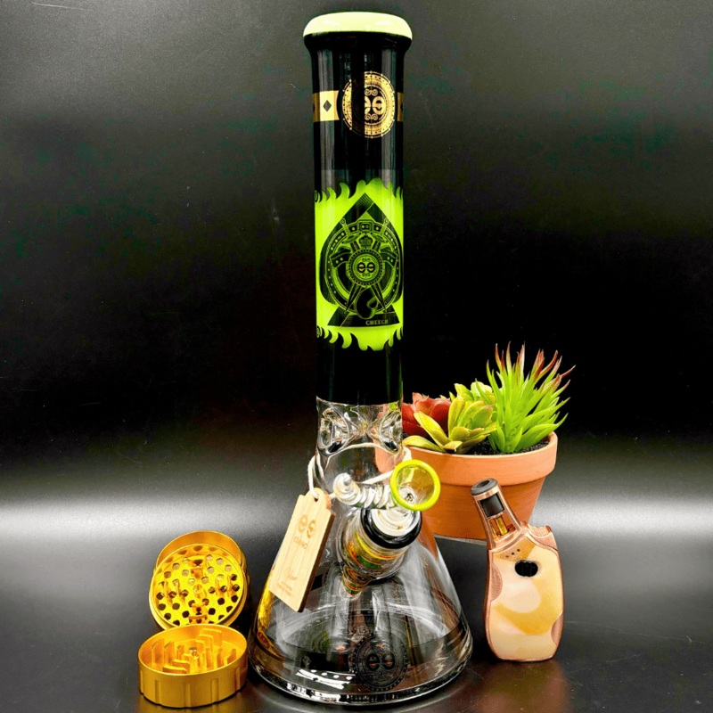 Cheech Glass 7mm Protect the Crest Beaker 14