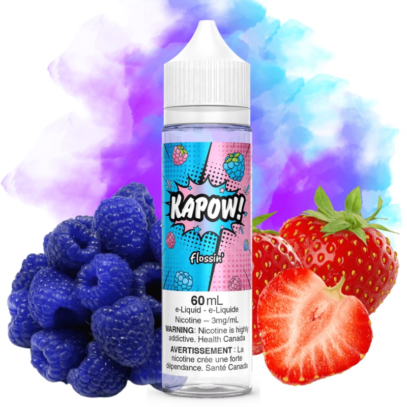 Flossin’ by Kapow E-Liquid|60ml|0mg|3mg|6mg