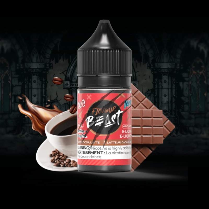 Loco Cocoa Latte Iced Salts by Flavour Beast E-Liquid