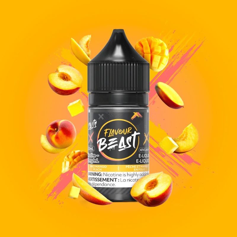 Mad Mango Peach Salts by Flavour Beast E-Liquid