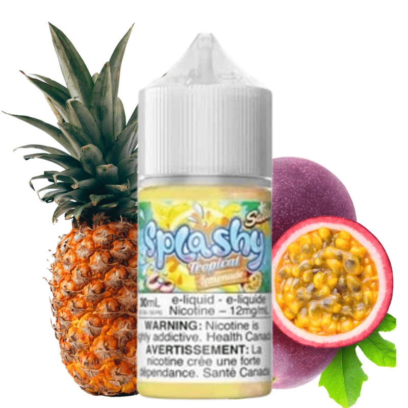 Passion Fruit Pineapple Salts by Splashy E-Liquid