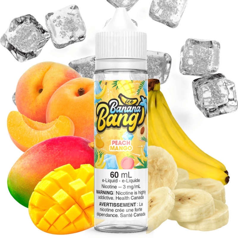 Peach Mango Ice by Banana Bang E-Liquid
