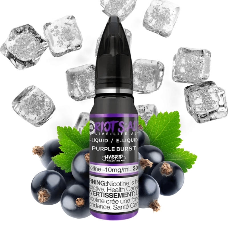 Purple Burst Salt by Riot Squad E-Liquid