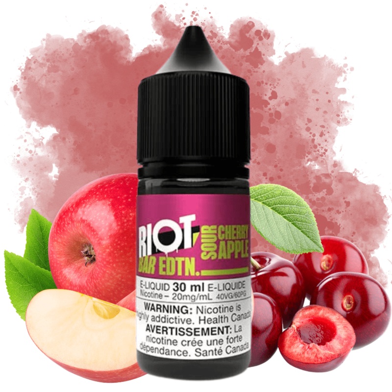 Sour Cherry Apple Salt by Riot Bar