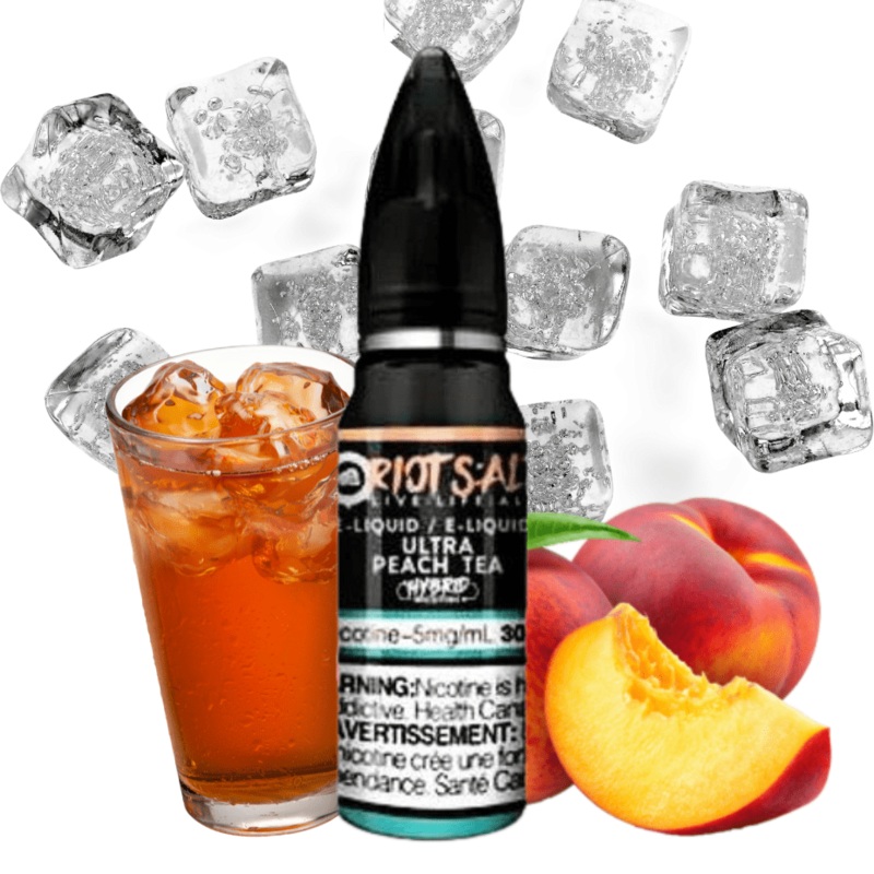 Ultra Peach Tea Salt by Riot Squad E-Liquid