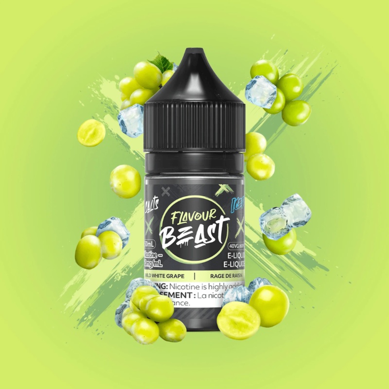 Wild White Grape Iced Salts by Flavour Beast E-Liquid