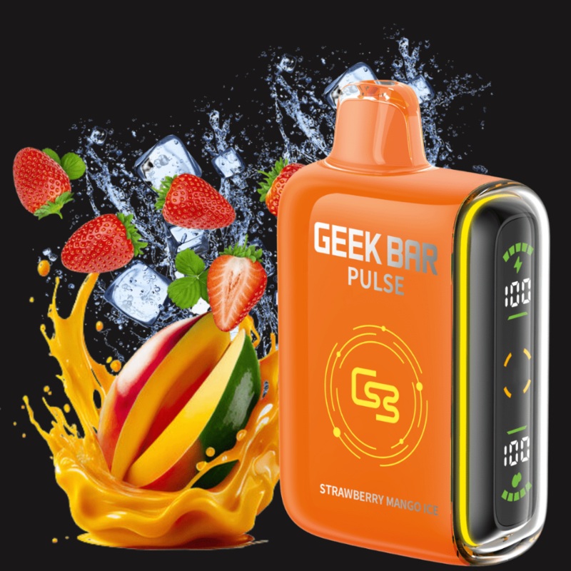 Geek Bar Pulse 9000 Disposable Vape-Strawberry Mango Ice