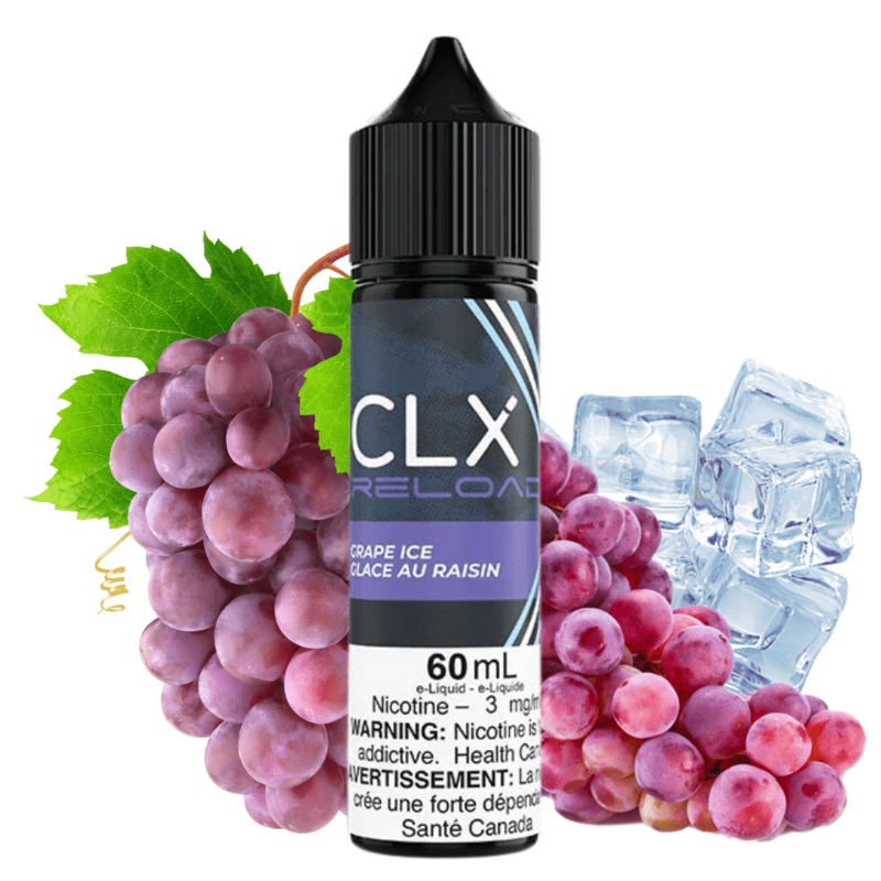 Grape Ice by CLX E-Liquid|60mL|0mg|3mg|6mg