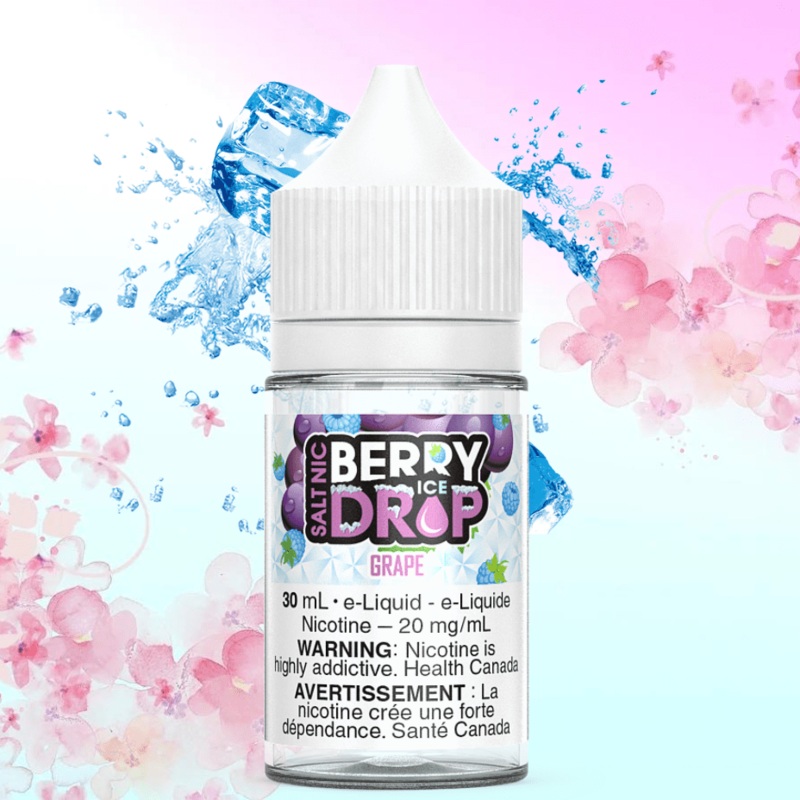 Grape Ice Salt by Berry Drop E-Liquid