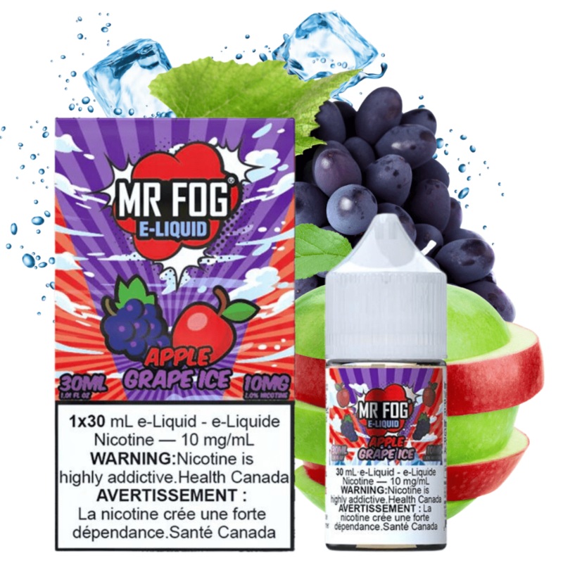 Mr. Fog Salt-Grape Apple Ice-30ml