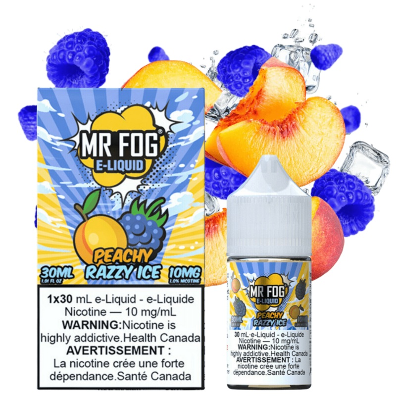 Mr. Fog Salt-Peach Razzy Ice-30ml