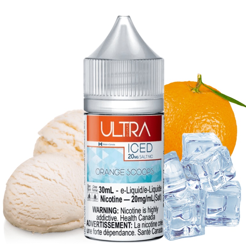 Orange Scoops Ice Salt by Ultra E-Liquid
