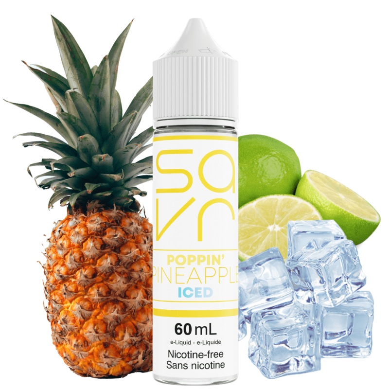 Poppin’ Pineapple Ice by Savr E-Liquid