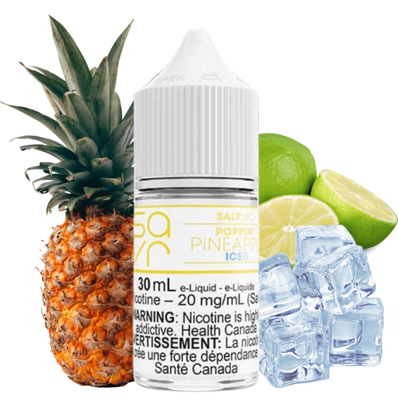 Poppin’ Pineapple Iced Salt by Savr E-Liquid