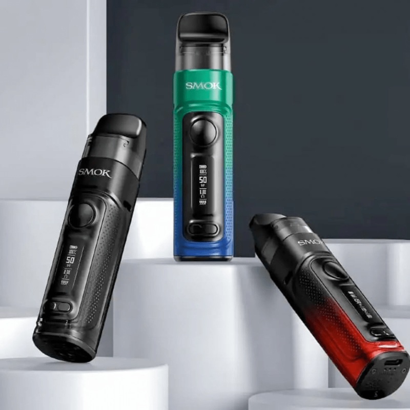 SMOK RPM C Pod Kit-50W|Transparent Black|Matte White|Transparent Red|Pink Yellow|Pink Green|Green Blue