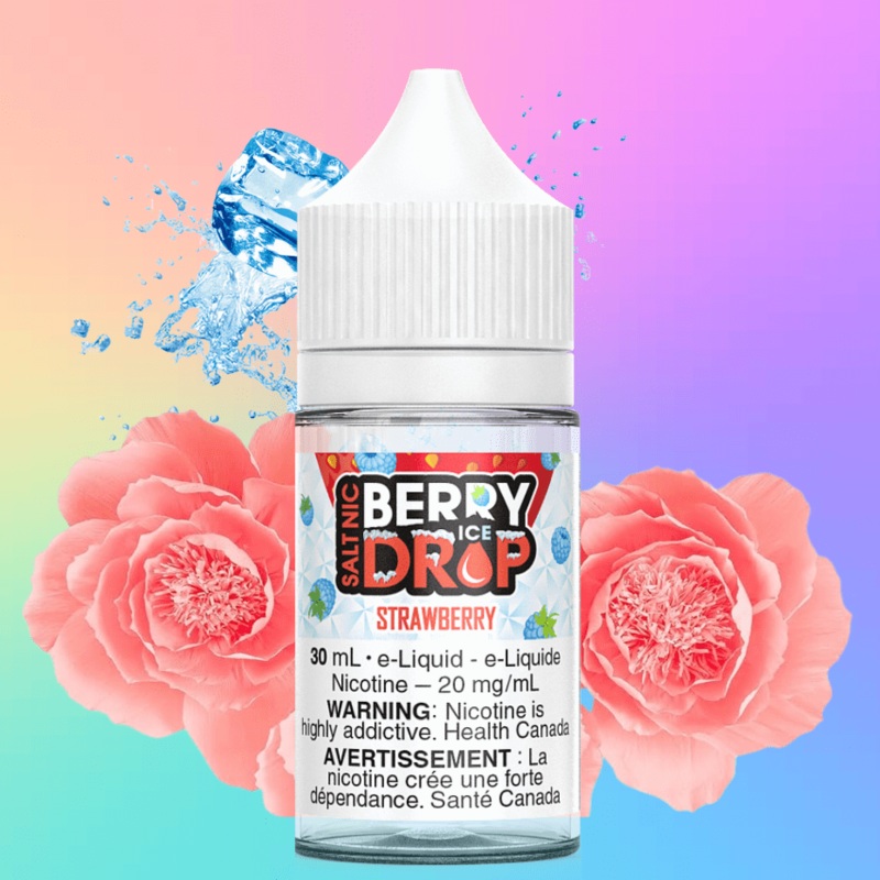 Strawberry Ice Salt by Berry Drop E-Liquid