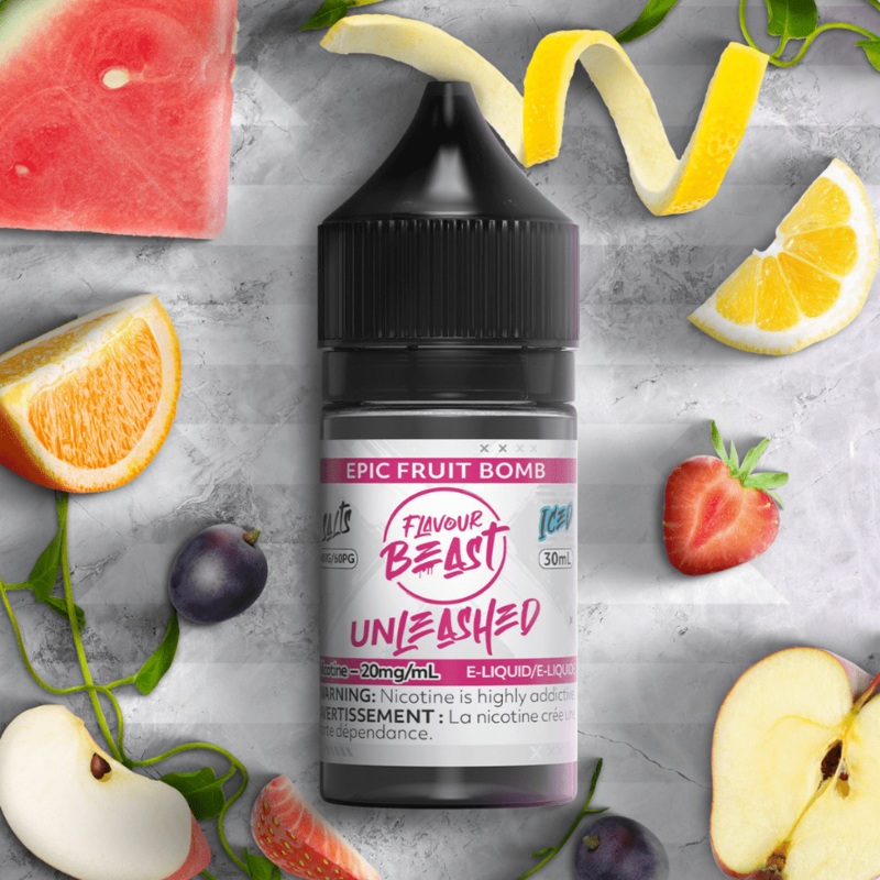 Epic Fruit Bomb Salts By Flavour Beast Unleashed E-liquid
