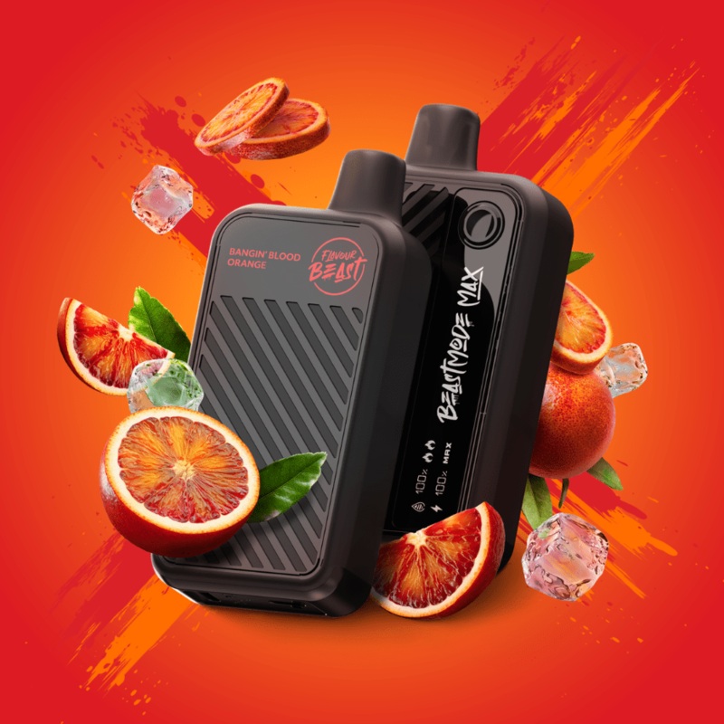 Flavour Beast Beast Mode Max 18k Disposable – Bangin’ Blood Orange Iced