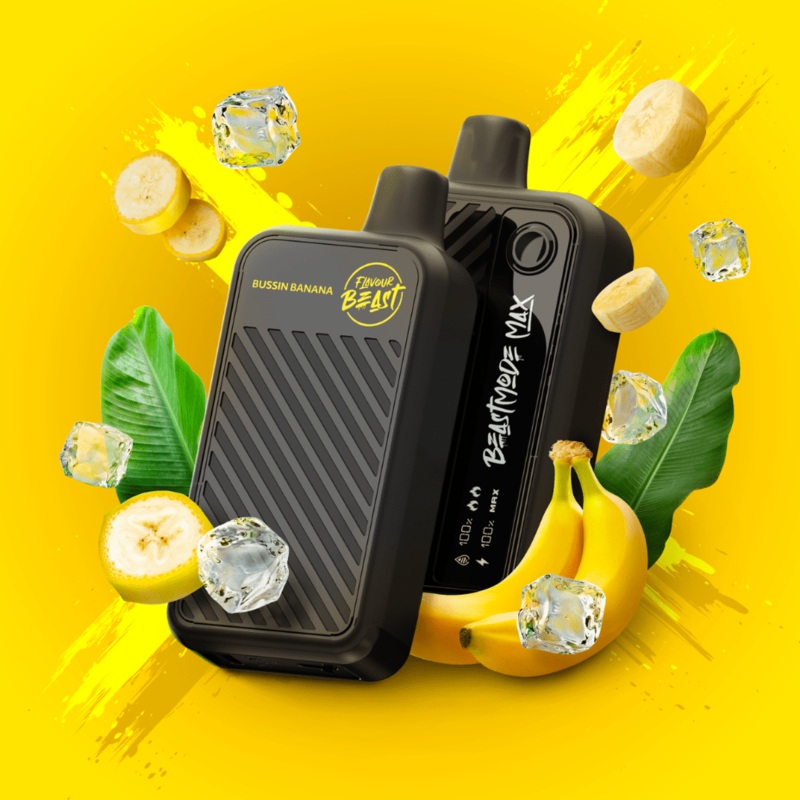 Flavour Beast Beast Mode Max 18k Disposable – Bussin’ Banana Iced