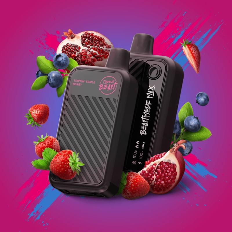Flavour Beast Beast Mode Max 18k Disposable – Trippin’ Triple Berry