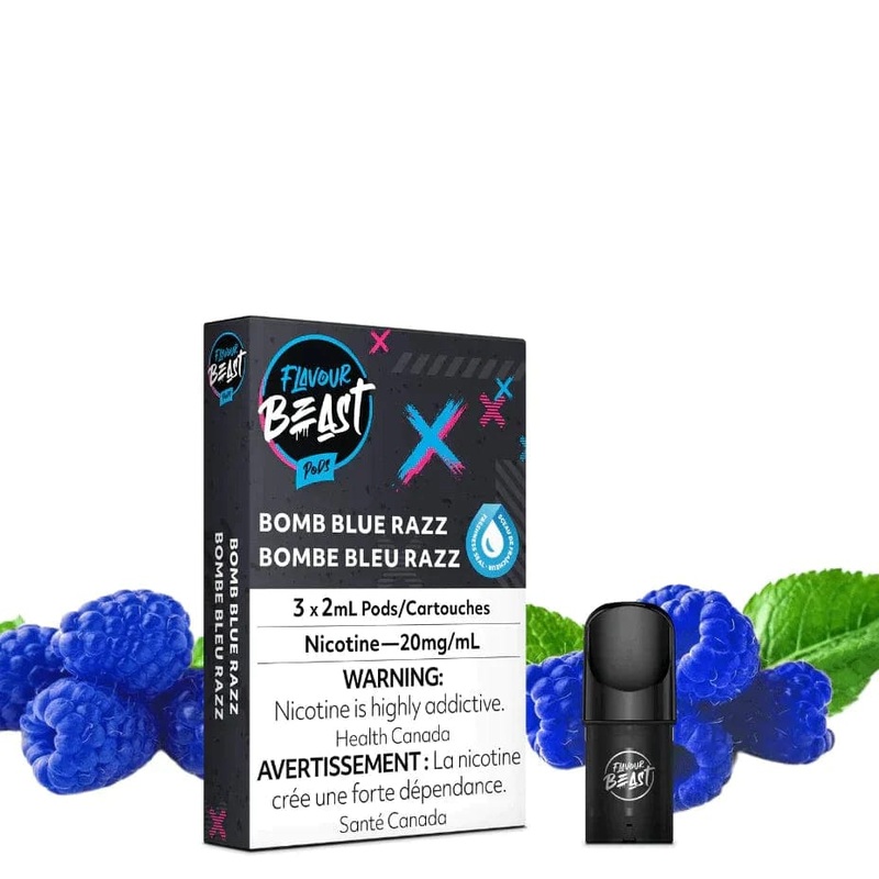 Flavour Beast Pods Bomb Blue Razz (STLTH Compatible)