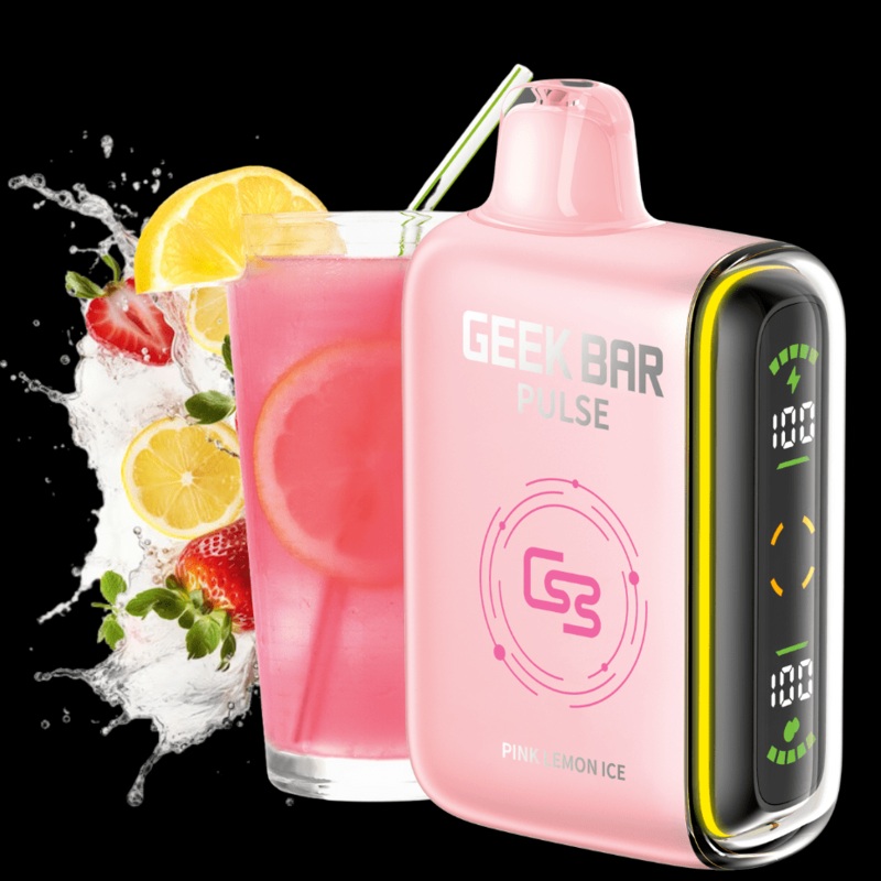 Geek Bar Pulse 9000 Disposable Vape-Pink Lemon Ice