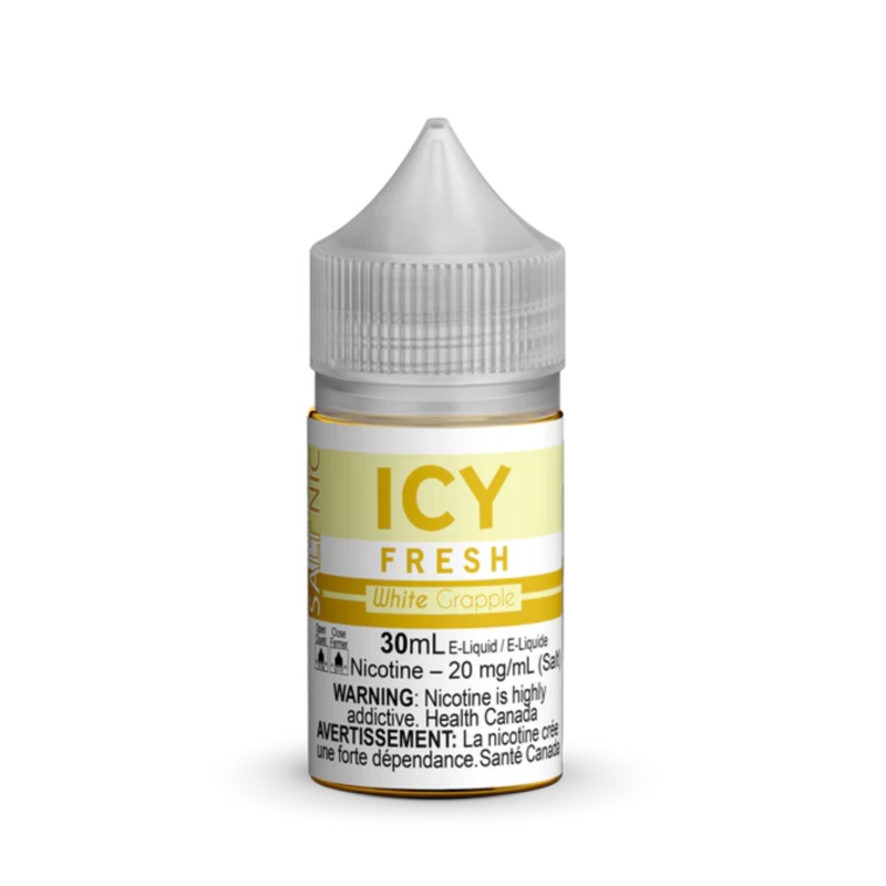 Icy Fresh Salt – White Grapple 30ml