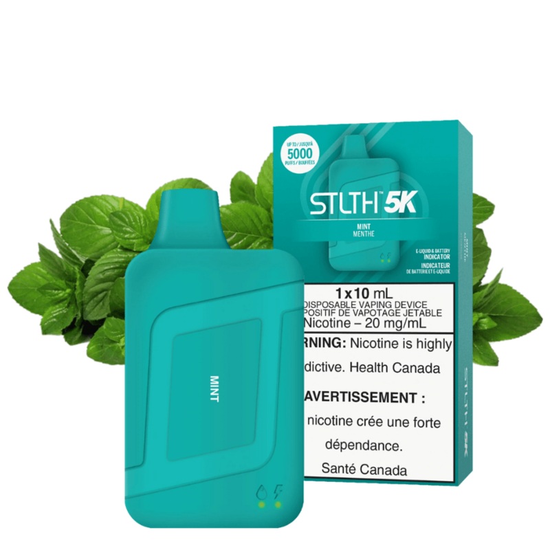STLTH 5K Disposable Vape-Mint|20mg